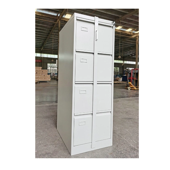 Fas-002- 4D Wholesale Modern Furniture Metal File Cabinet Steel 4 Drawer Office Storage Vertical Filing Cabinet