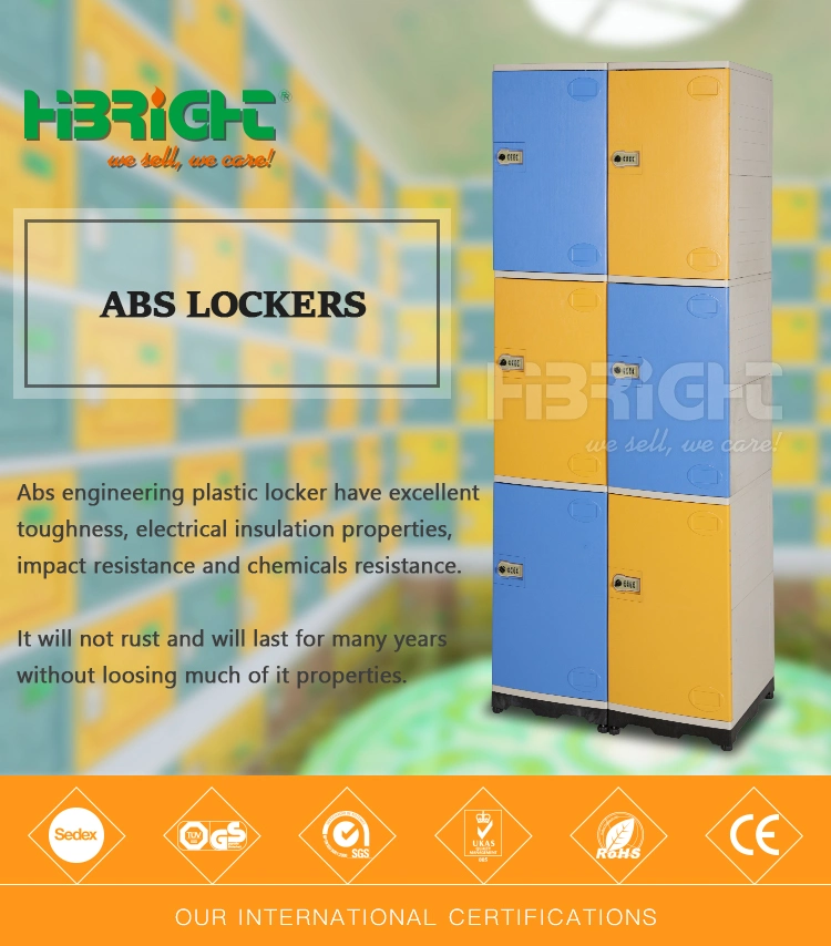 China Factory ABS Storage Plastic Lockers