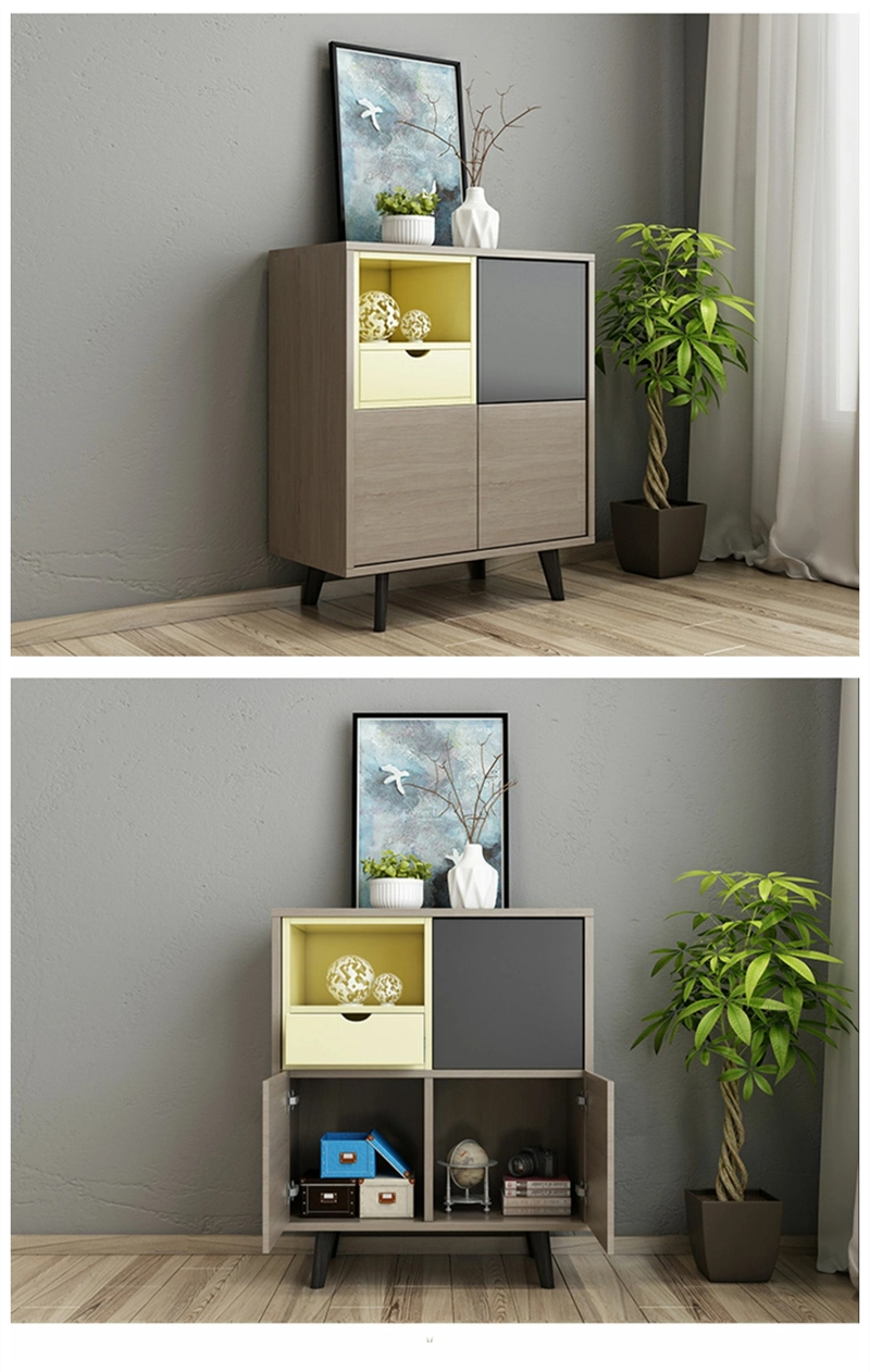 Chinese Factory Cheap Furniture Metal TV Cabinet TV Stands Cupboard Storage Side Tables Drawing Cabinet