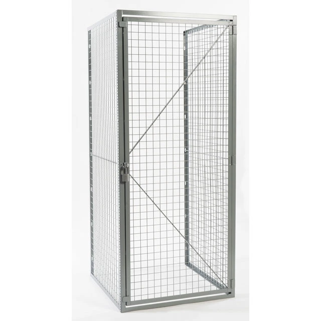 Single Tier and Double Tier Welded Wire Mesh Storage Lockers