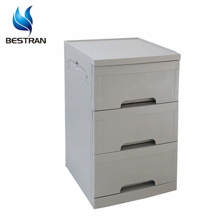 Bt-Al008 Furniture Mobile ABS Bedside Cabinet Medical Bedside Locker