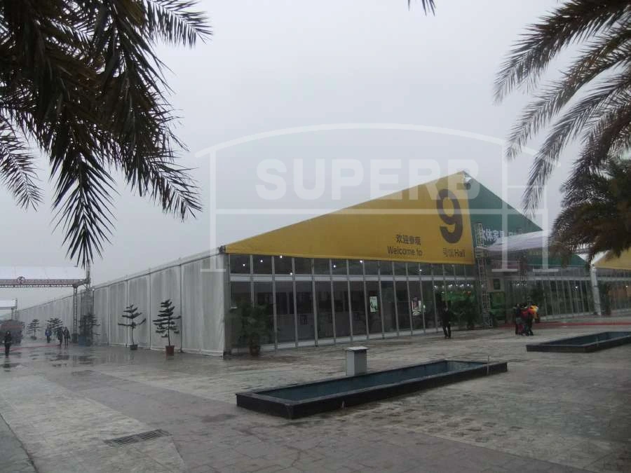 Aluminum and PVC Sheds Tent for Party (WS12/2.6-3)