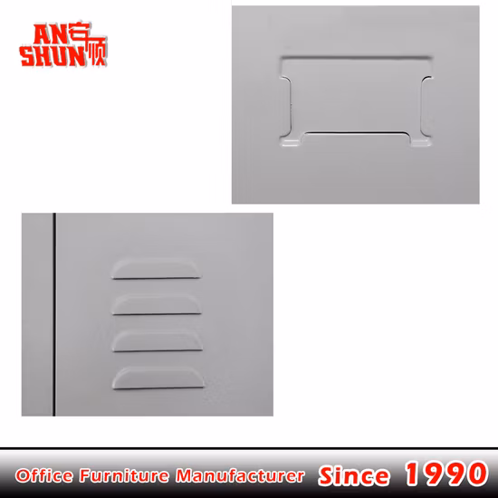 Armadietto in acciaio con armadietto a porta singola Mobili per ufficio e scuola